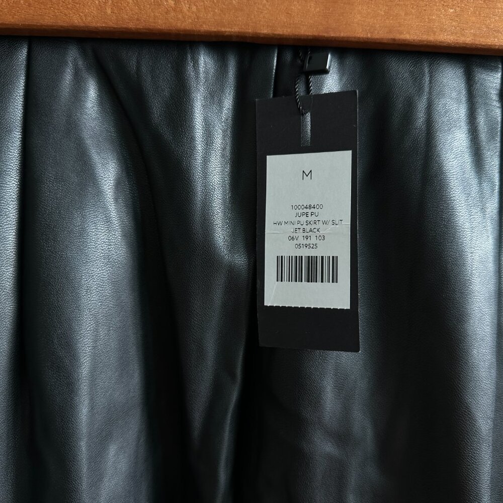 Leather Mini Skirt - Picture 8 of 8